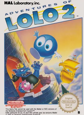 Adventures of Lolo 2 (USA) (Virtual Console) box cover front